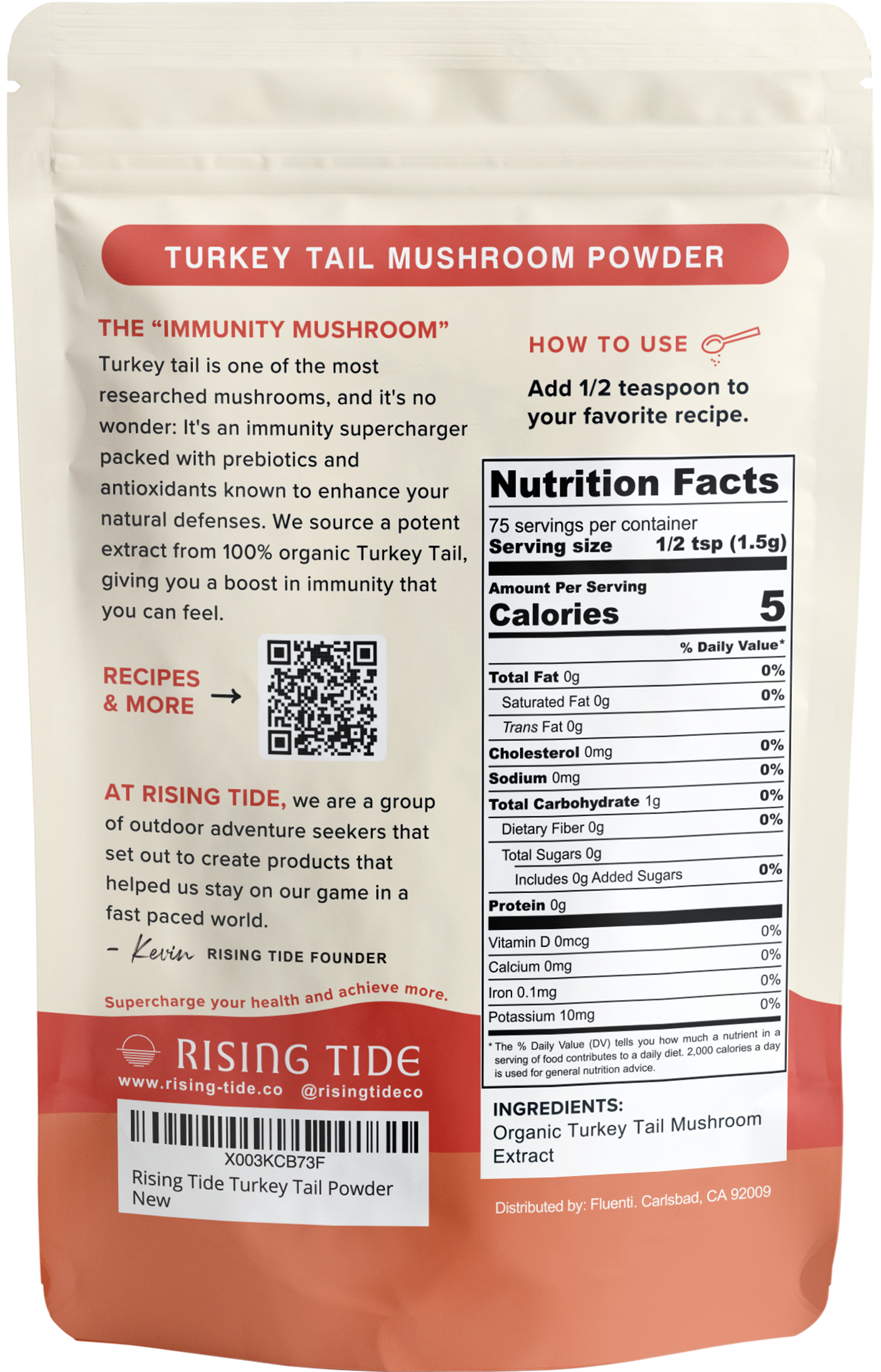 Turkey Tail Mushroom Extract Powder