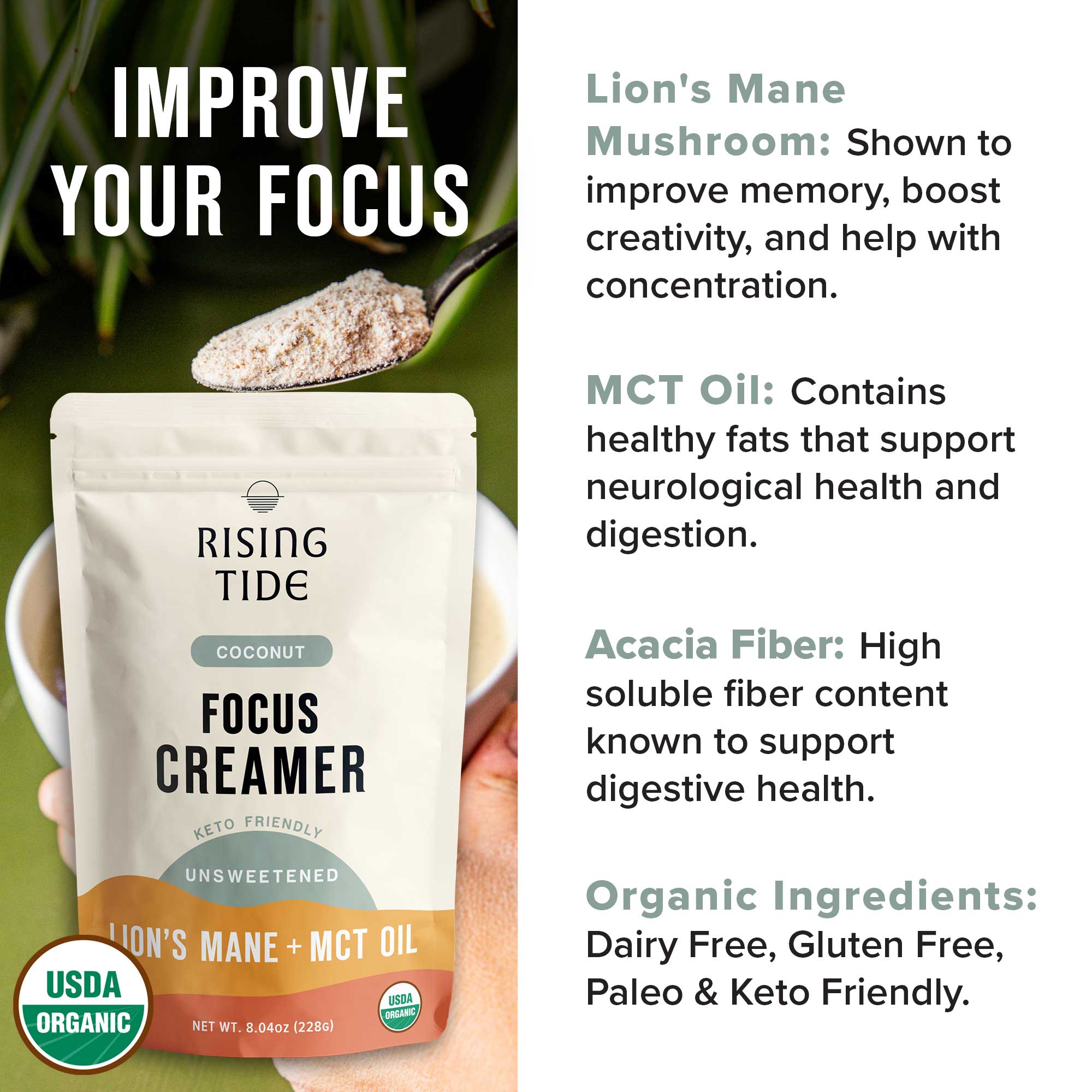 Focus Creamer - Unsweetened