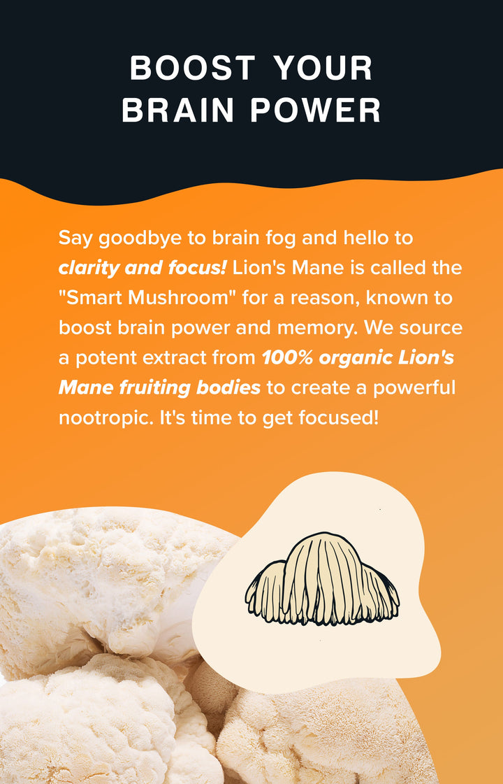 Lion's Mane Mushroom Extract Powder 20.00% Off Auto renew